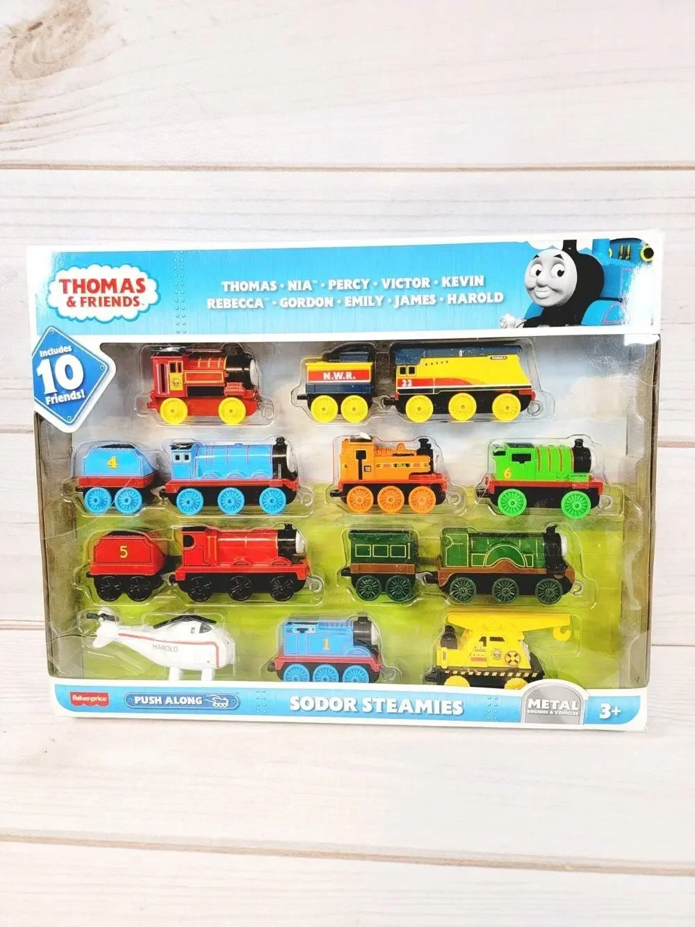 Thomas & Friends TrackMaster Sodor Steamies 10 Pack Push-Along Trains & Vehicles